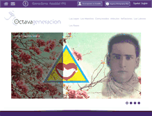 Tablet Screenshot of octavageneracion.com